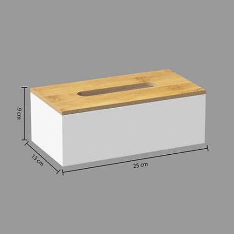 White tissue dispenser. Plastic tissue dispenser.