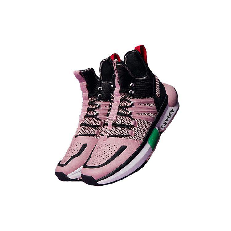Anta Dragon Ball Super X  Goku Black Basketball Shoes Men Sneakers Pink 11941602-7