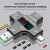 6.5A USB Tester DC Type-C PD Digital Voltmeter Amper Voltage  Current Ammeter Detector Power Bank Charger Capacity Meter
