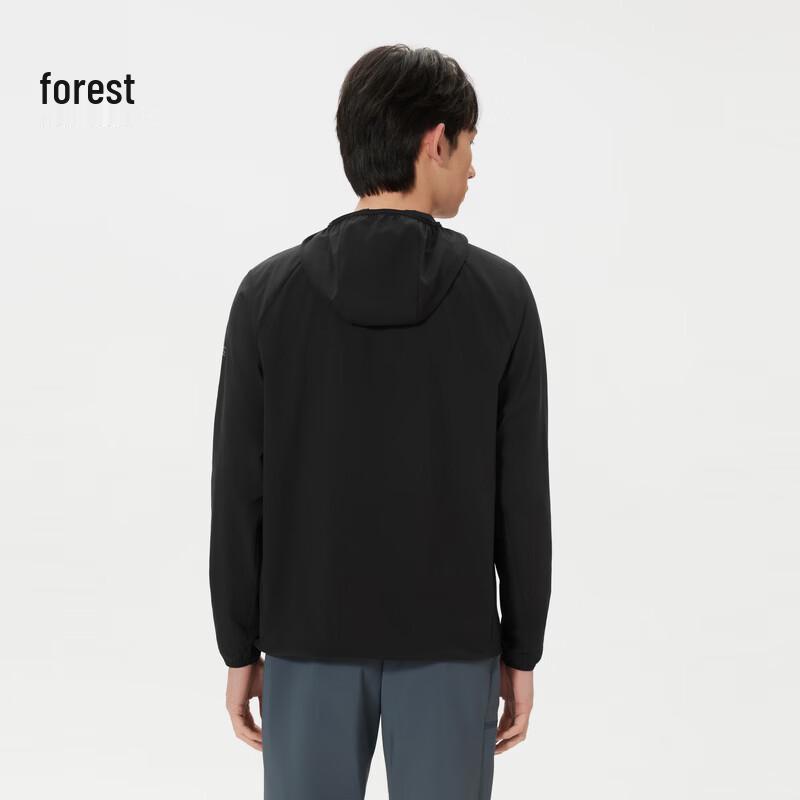 KOLON SPORT Men's AIRDOT Moisture-Wicking Half-Zip Long Sleeve T-Shirt