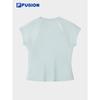 Fila FUSION Women's Slim Fit V-Neck Knitted T-Shirt