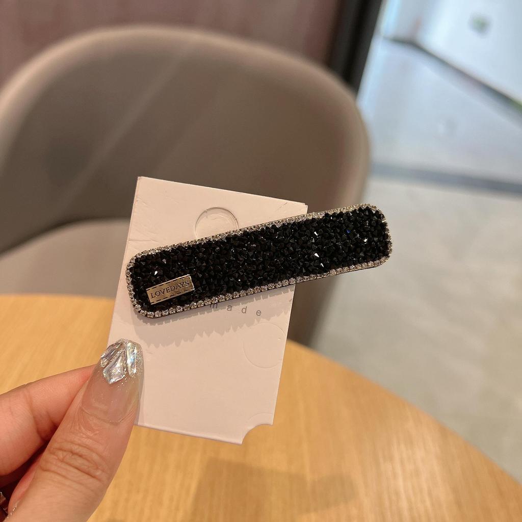 Versátil Pinza para el Pelo de Diamantes de Alta Gama: Accesorio de Moda para la Frente y el Flequillo
