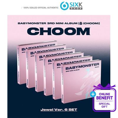 [Pre-ordine] BABYMONSTER 3° Mini Album [CHOOM] JEWEL VER. (Vantaggio online)