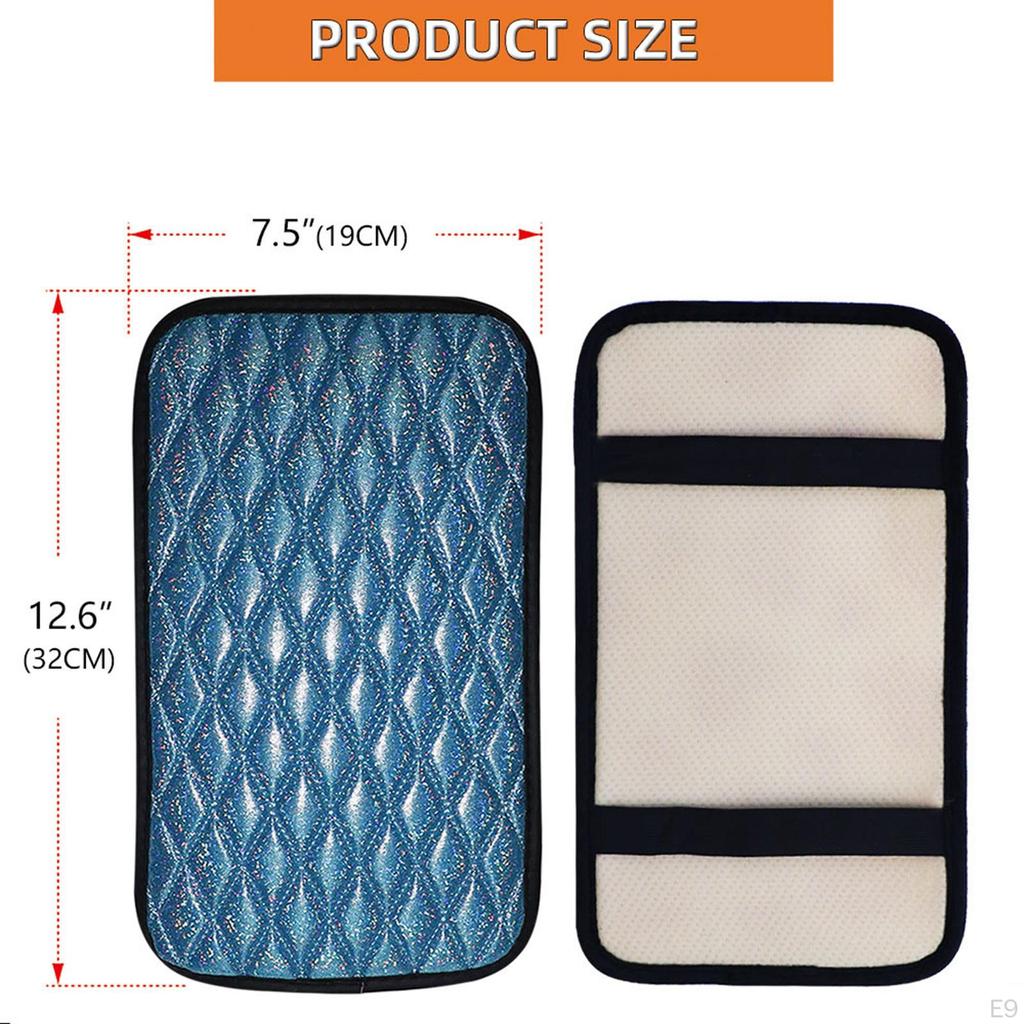 Car Armrest Pad Covers Center Console Box Mats Protective Auto Accessories