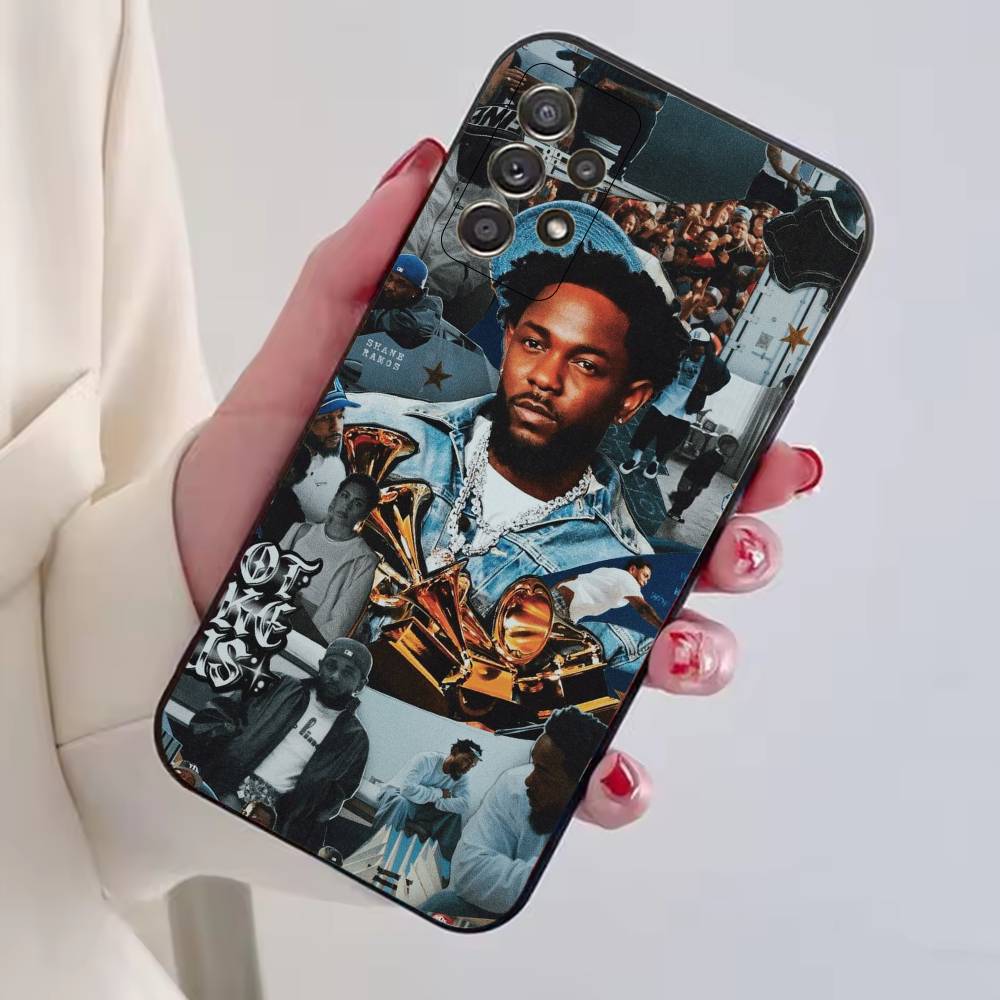 K-Kendrick Lamar Rapper Phone Case Black Silicone Soft For Samsung S25,S24,S21,S22,S23,S30,Ultra,S20,Plus,Fe,Lite