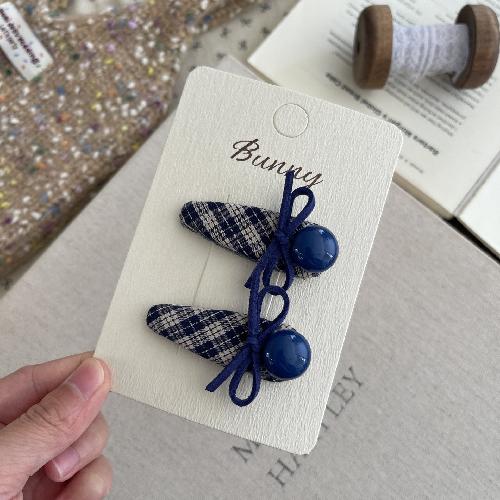 Spring New Style Mesh Bow Rose Hairpin Hairpin French High-end Girl Hairpin Wild Broken Hair Side Clip