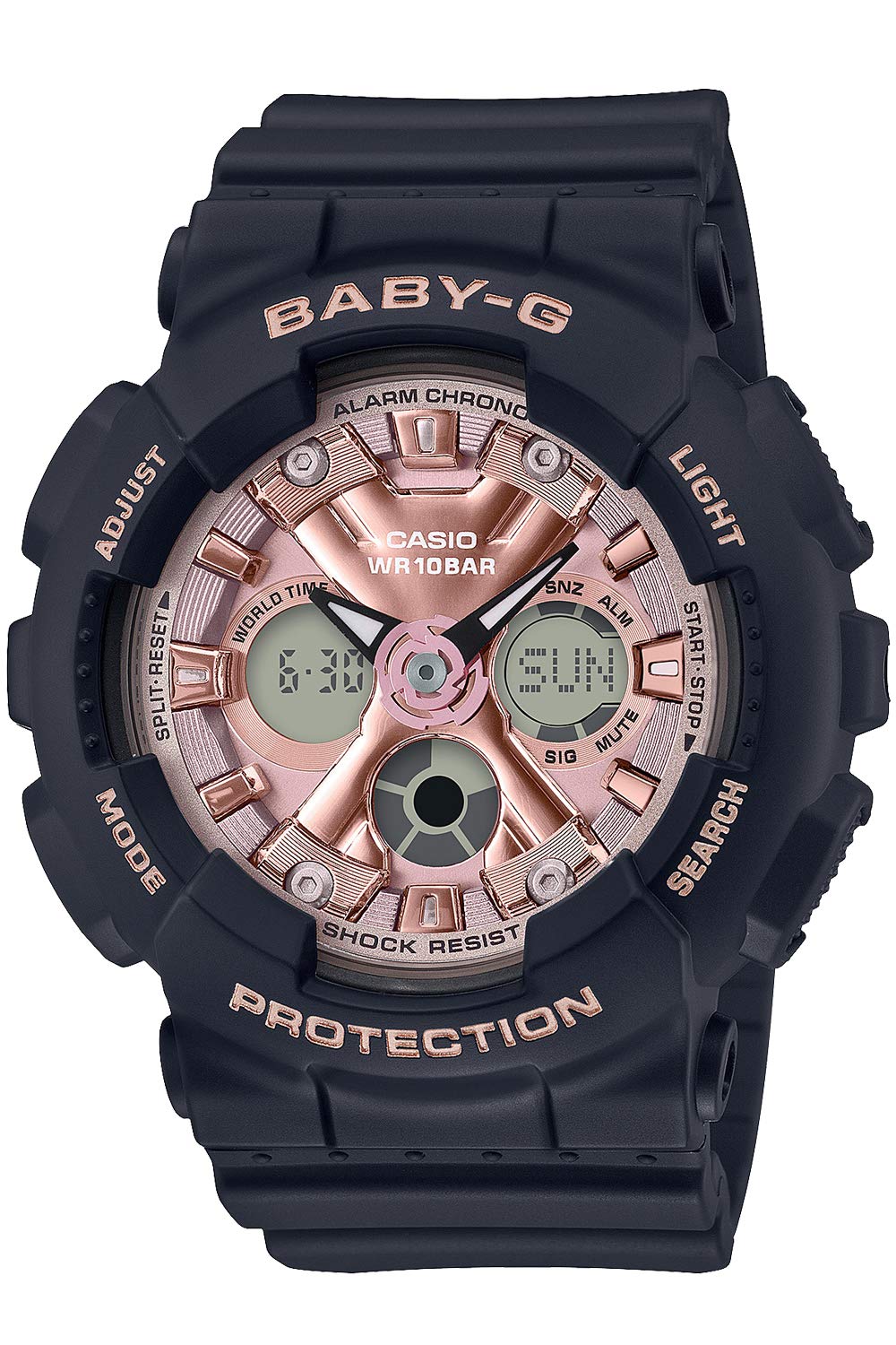 

Casio Черные Часы Baby-G BA-130-1A4JF Женские