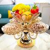 Naijiang European Crystal Glass Multi-Layer Fruit & Snack Plate