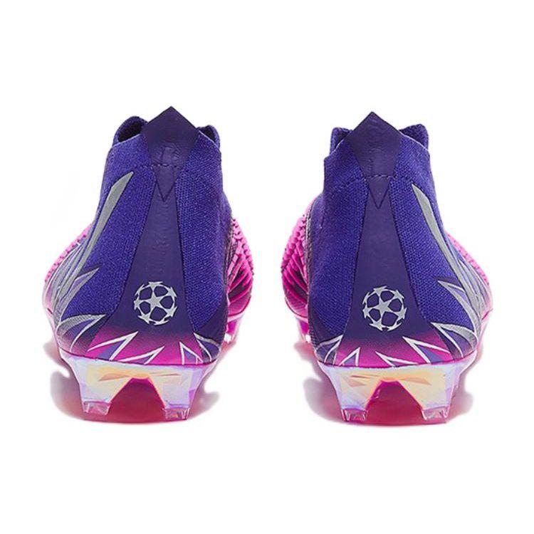 Adidas Predator Edge+ Low FG UEFA Champions League Men Sneakers Purple Team-College-Purple Silver-Metallic GV7381