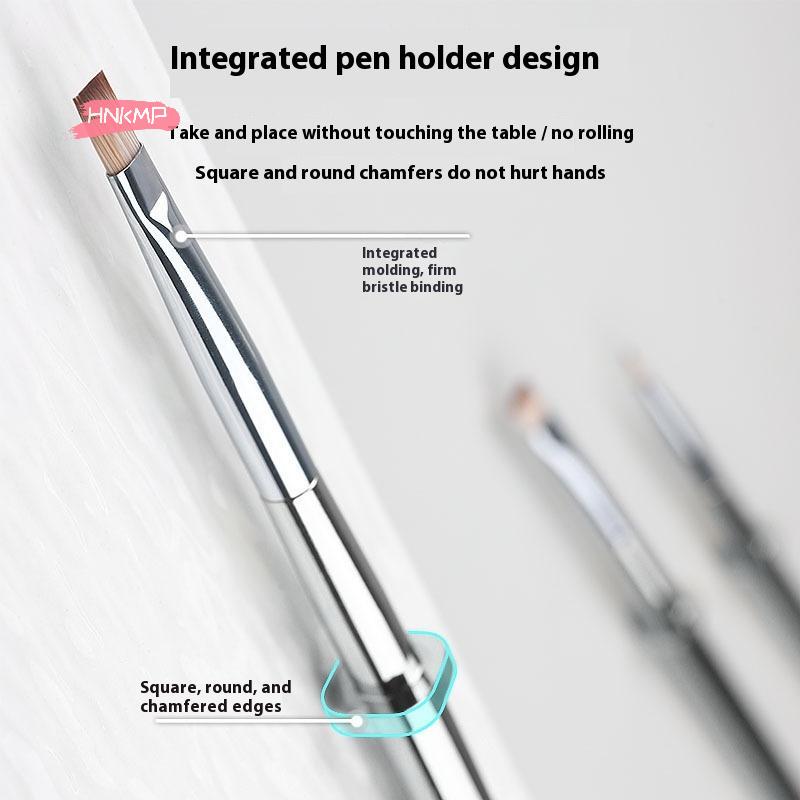 1Pcs Silver Nail Art Painting Pen Brush - High-Quality Removable Phototherapy Gel Universal Nail Line Manicure Tool