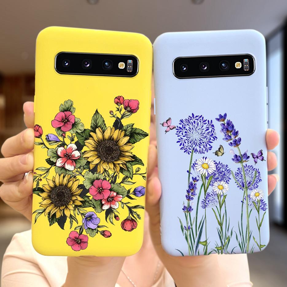 Für Samsung Galaxy S10 Plus Hülle S10e S10+ Weiche Silikon Rückseite Handyhülle Für Samsung S10 Plus S 10 e S10+ Fundas Capa Taschen