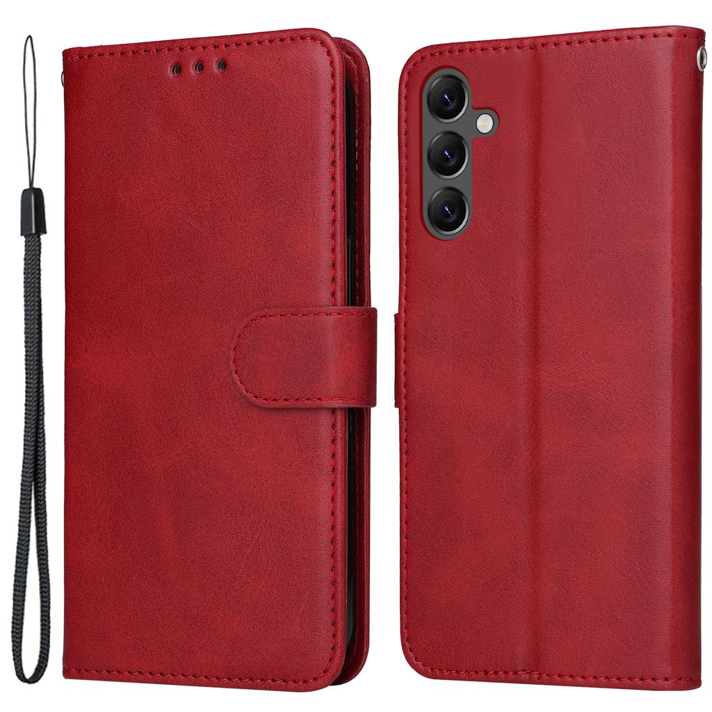 For Samsung Galaxy A25 5G (Global) (161.0 X 76.5 X 8.3mm) Case PU Leather Magnetic Closure Phone Cover