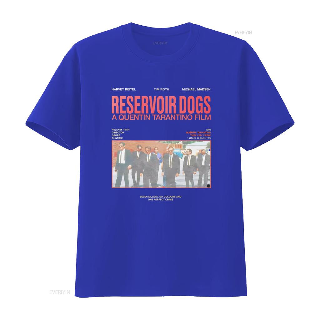 Reservoir Dogs Movie T Shirt Size L Tarantino 1992 Classic Film Print Unisexs Fashion Vintage Fashion Top For Everyday Wear