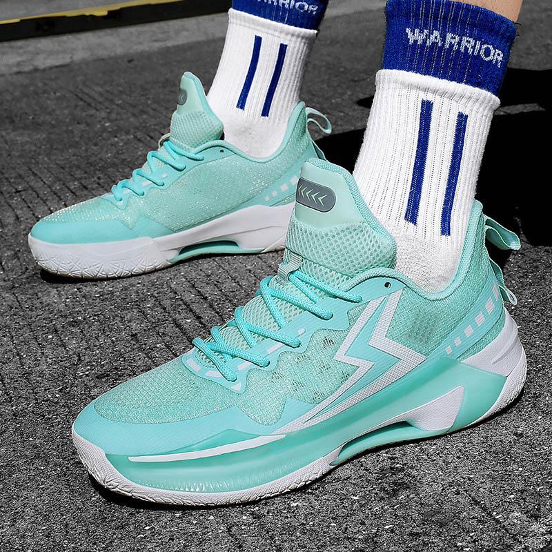 High Quality Basketball Shoes Student Actual Combat Shoes Wear-resistant Competition Boots Friction Sound Running Shoes Men's Sports Shoes