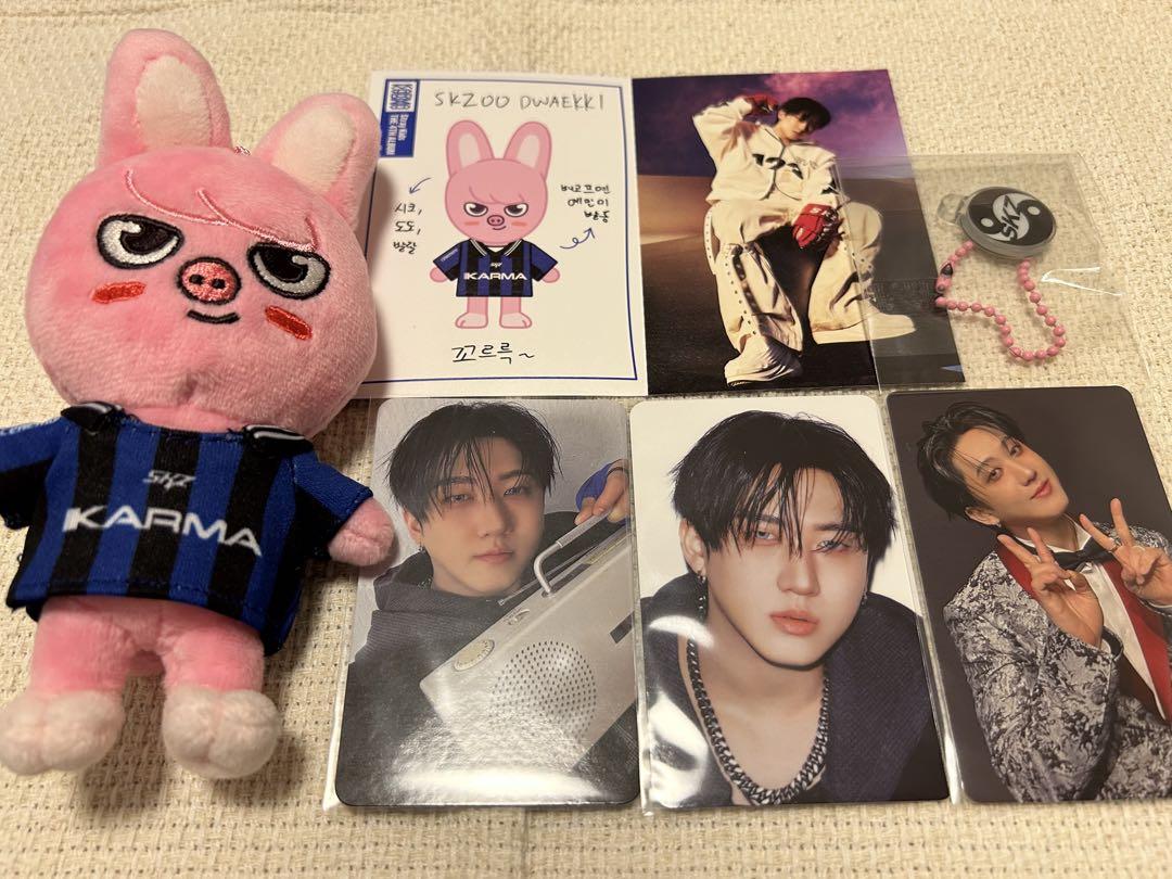 

[USED] Stray Kids Changbin Toekki KARMA skzoo ver HMV Lucky Drop etc.