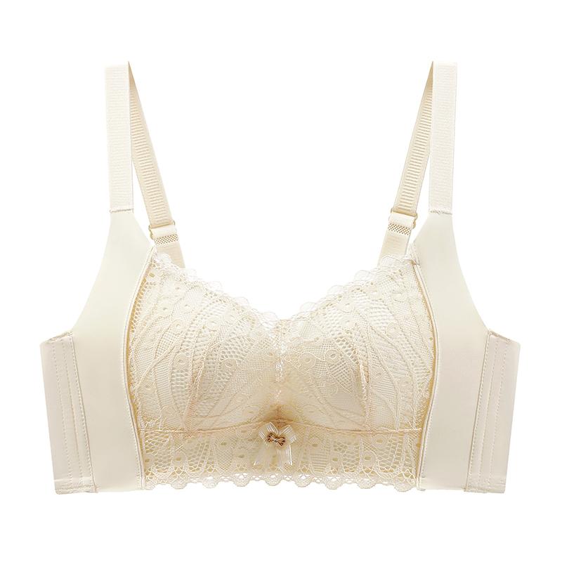 [Healthy Shaping] Lace Collection Breast Bra with Three Dimensional Support, Anti Expansion, Side Pulling and Anti Downing