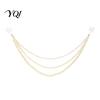 Christmas Tree Beaded Garland Faux Pearl Garland, Multi-Strand Swag Hanging Banner, Chain Classy Indoor Decorative Garlands Mantel Decoration