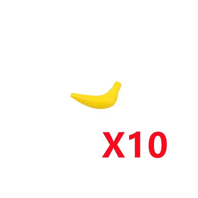 

MOC Городские строительные блоки Игрушка Аксессуары для еды Мини-кирпич Гриб Рыба Яблоко Хот-дог Торт Пицца Куриная ножка Коробка для мороженого K031