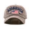 Embroidered American Independence Day Flag Baseball Cap Unisex Patriotic-Themed Fashion Casual Outdoor Sun Visor Hat