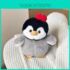 Penguin Plush Toy With Pp Cotton Filling Soft Short Fur Stuffed Animal For Kids Gift