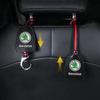 Car Back Seat Organizer Hanger Storage Hook Styling for Skoda Superb Fabia Kodiaq Karoq Citigo Octavia VRS Yeti Rapid Scala