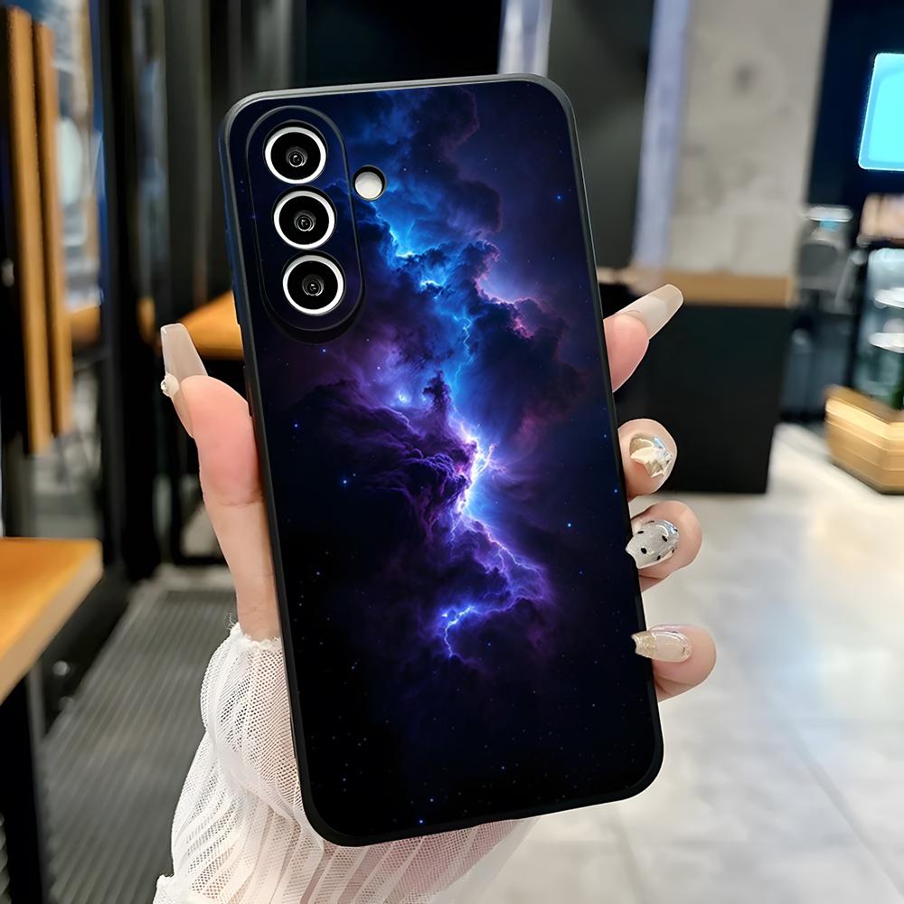 

Space Universe Galaxy Phone Case For Samsung A25 A13 A33 5G A54 A36 A35 A56 A52 A14 Shockproof Soft Cover Samsung A21S