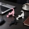 Pegboard Cat Hooks Hooks 3D Printed Cute Kitty Wall Mount Storage Decorative Hangers for Craft Room Home Office