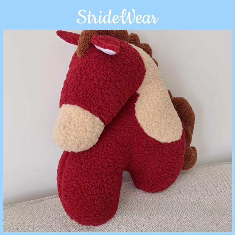 Of The Year Horse Cartoon Plush Cushion Toy Doll For Living Room And Seats Car
