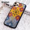Krajews Latvian Ethnic Sun Tree Luxury Phone Case Cover For IPhone 18 17 Air 16 15 14 plus 11 12 13 pro max coque Fundas