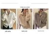 Women's High Neck Double Zipper Thick Knit Cardigan Sweater