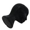 Black Foam Mannequin Model Head Model Foam Glasses Display Stand Manikin Head Hat Wig Display Stand Jewelry Display Rack