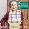 Waterproof Silicone Meal Bib for Seniors and Adults - Large Size