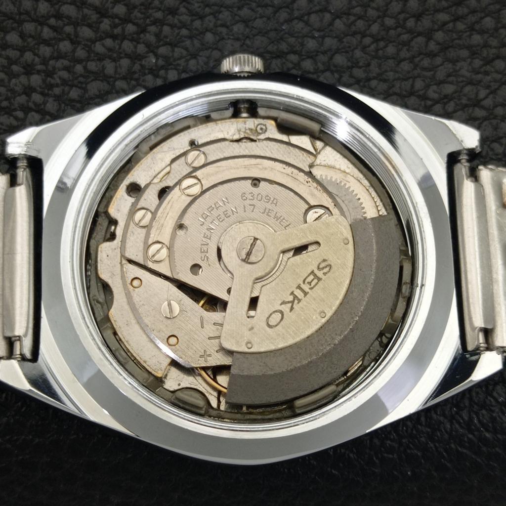 JAPAN VINTAGE REFURBISHED SEIKO EXPO 70 AUTOMATIC 6309A MENS WATCH A441819-1 Sk-a441819