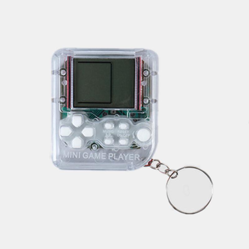 Handheld Mini Tetris Game Console Keychain - Nostalgic Decompression Toy & Creative Gift