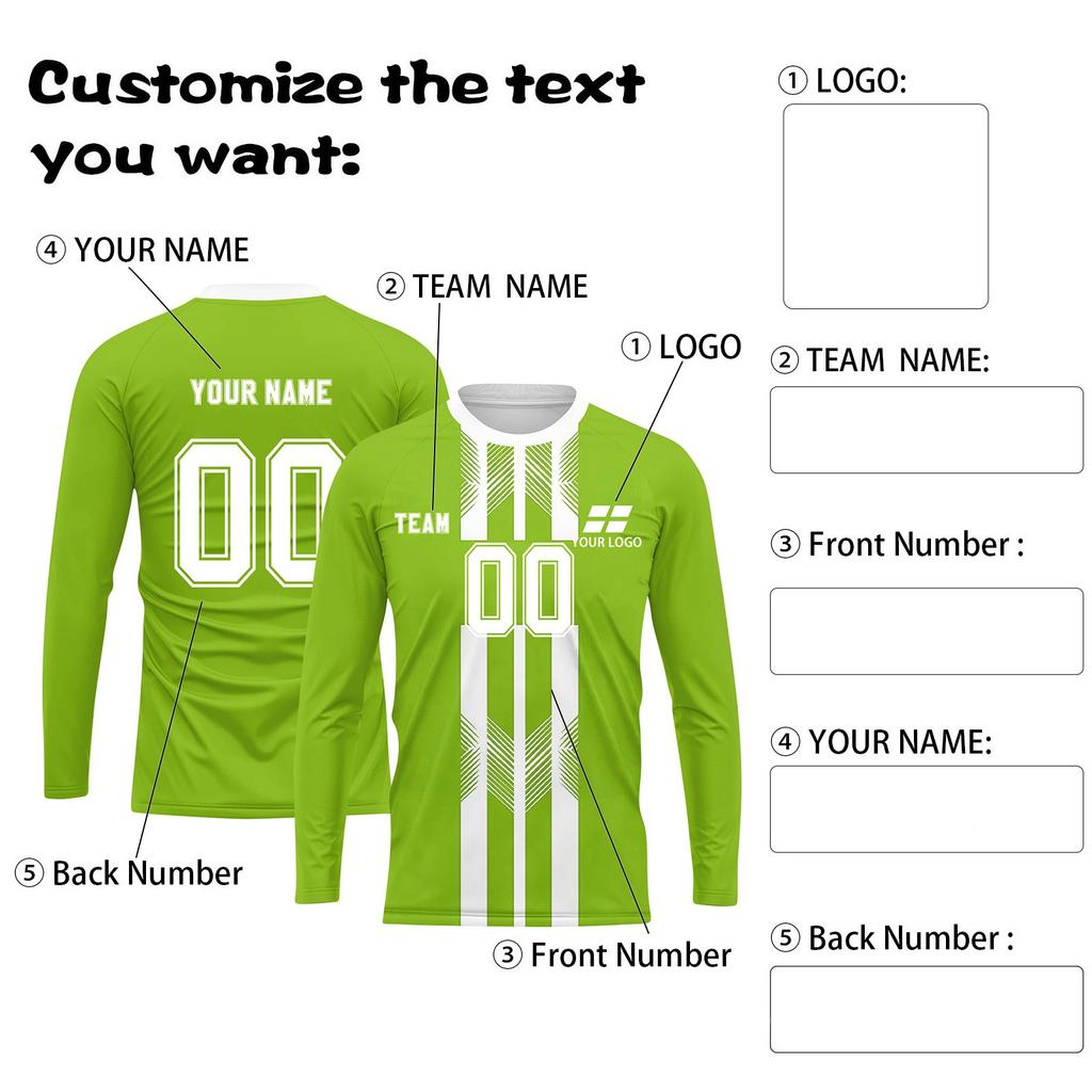 Men's Long Sleeve Athletic Jersey, Quick-Dry Sports Shirt, Lightweight Team Uniform Top, Red White Design