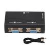 VGA Splitter 1 in 2 Out 250MHz USB Powered 1920x1440 1080P Video Splitter for Screen дублювання