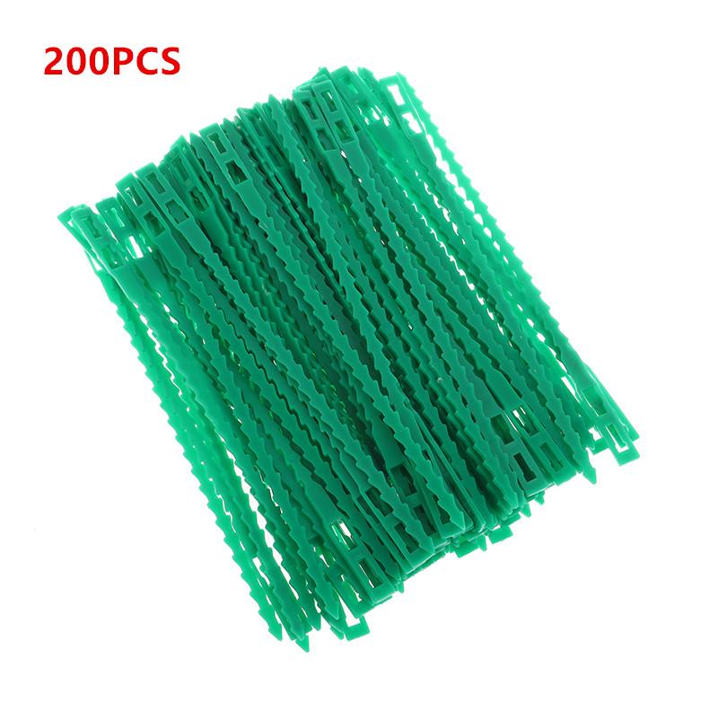 Reusable Garden Cable Ties Plant Vine Tree Shrubs Support Fastener Locking Nylon Adjustable Zipper Cables Ties Organizer Tools