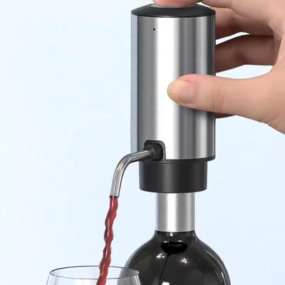 Trezitor de vin electric 1 buc Smart USB încărcare Splitter de vin roșu trezire din oțel inoxidabil banchet cină petrecere ziua de naștere petrecere