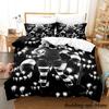Jeff and Jane Creepypasta Bedding Set Single Twin Full Queen King Size Bed Set Adult Kid Bedroom Duvetcover Sets Anime