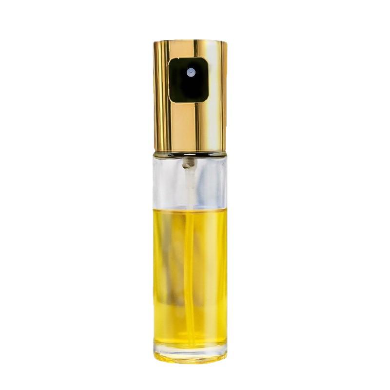 Glass Press-Type Non-Leak Oil Sprayer for Kitchen and BBQ