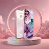 Pattern Female Hot-selling Exquisite Beautiful  PhoneCase Glass PhoneCase for Samsung Galaxy S26 S25 S24 S23 S22 FE Ultra Plus