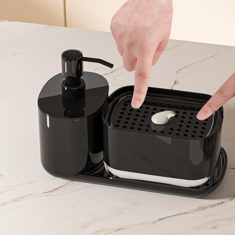Japanese Style Refillable Dish Soap Dispenser Bottle