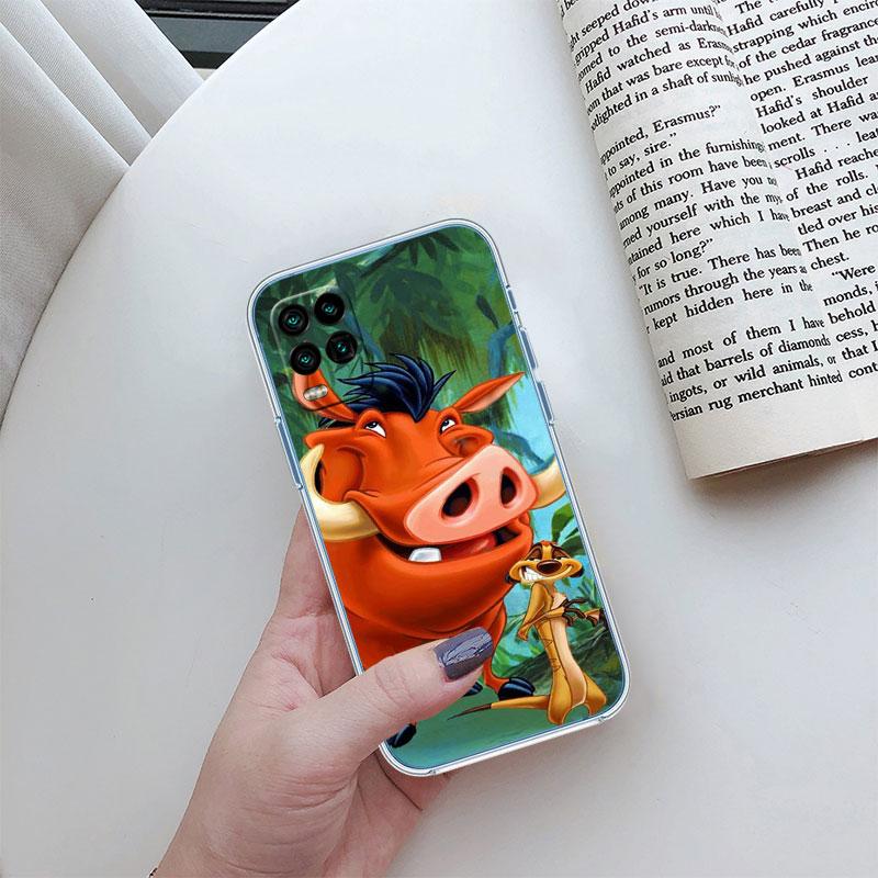 Lion King Transparent Phone Case for LG K22 K30 K40 K40S K41 K42 K50 K50S K51 K51S K52 K61 K62 K71 K92 Q61