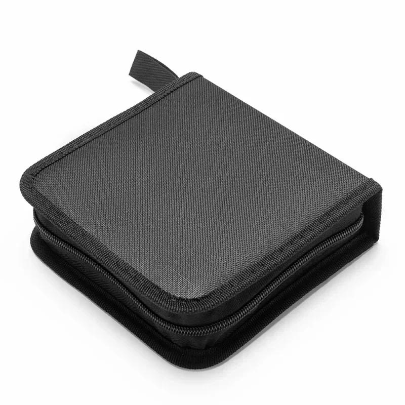 1Pc 40Tablets CD DVD Discs Oxford Handbags Storage Case CD/DVD Case CD Case Storage DVD Organizer Case DVD Booklet Holder