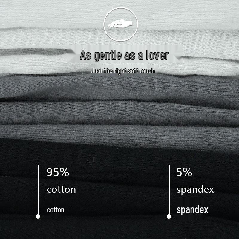 Woodpecker Men's Pure Cotton Boxer Briefs 4-Pack