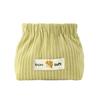 Corduroy Self-Closing Pouch Hair Tie Organizer Portable Snap Closure Pouch Storage Bag for Lipstick