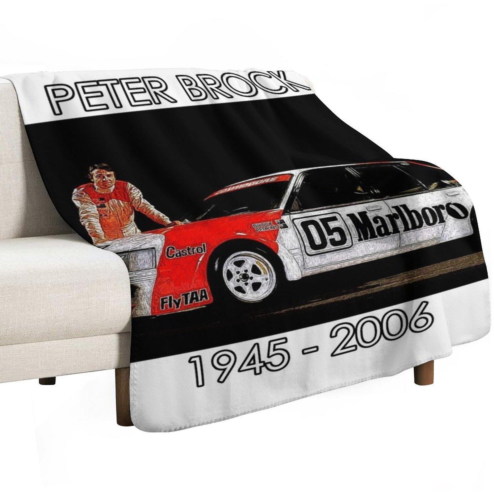 RIP - Peter Brock Throw Blanket Luxury Designer Thin valentine gift ideas Blankets 30x40in