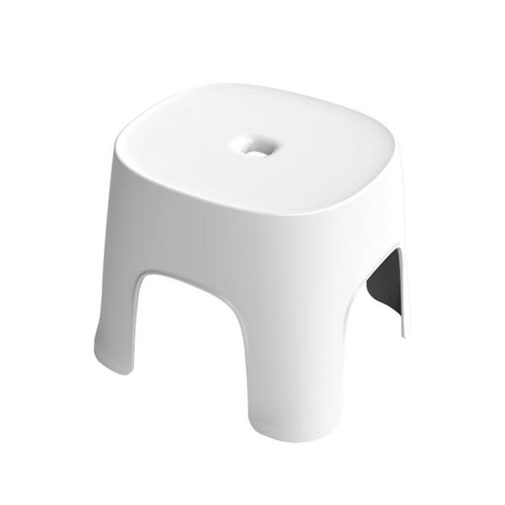 Homeson Simple Bathroom Chair (White)
