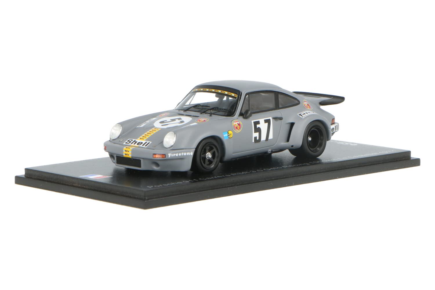 

Spark National Model Porsche 911 Carrera RSR 1974 1000km Le Castellet Stommelen 1/43 3.0 #57 T. Schenken/R.