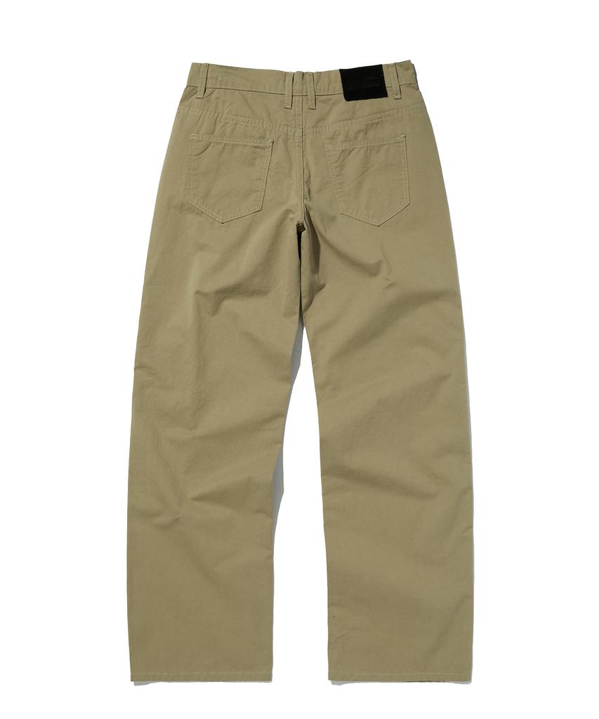 Seuweideu Semi Wide Pants [Beige]